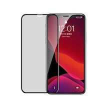Baseus Apple Uyumlu Apple iPhone 11 Pro/ Xs/x 023mm Anti Spy Çerçeveli Tempered Cam