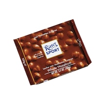 Ritter Sport Tane Fındık Beyaz Çikolata 100 G - Lezzetli Atıştırmalık 3'li Ekonomik Paket - 3 A Tarı
