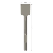 Yassı Keski, 400 80 Mm İle Kesim İşlemlerinde Güçlü Performans