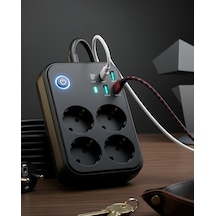 Çoklu Priz 4 Usb 2 Type-c Akım Korumalı Diğer