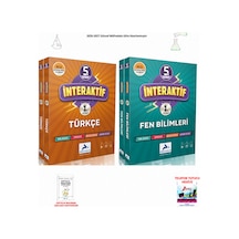 Paraf 5. Sınıf İnteraktif Türkçe+fen Bilimleri 2 Kitap Seti