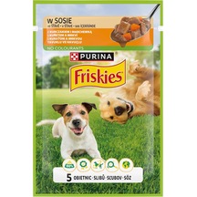 Friskies Yetişkin Köpekler İçin Tavuklu Sebzeli Yaş Mama 85 Gram, 26 Adet