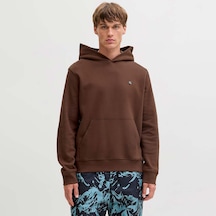 Jack & Jones Mount Erkek Kahverengi Sweatshirt 12284393-psl Kahverengi