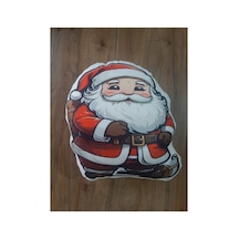 Ow Bag Yılbaşı Temalı Noel Baba Desenli Şekilli Tasarım Chibi Karakter Yastık
