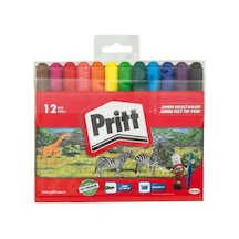 Pritt 12'li Jumbo Keçeli Kalem