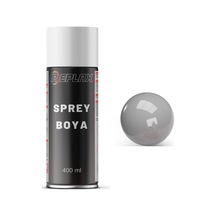 Replax Plastik Boyası Metalik Gri Sprey Boya 400 Ml