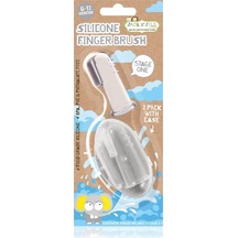 Jack N'Jill Kids 6 - 12 Ay Silikon Parmak Diş Fırçası 2'li