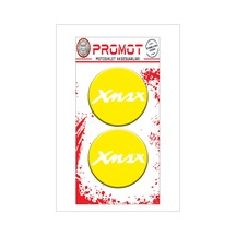 Damla Logo Sticker Xmax Kabartmalı 5x5cm 01 Nötr