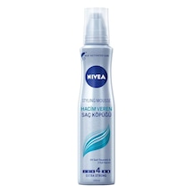 Hacim Veren Saç Köpüğü, Doğal Bukleler, 4, Ekstra Güçlü, 150 Ml