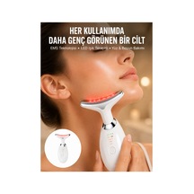 Led Işık Destekli Kırışıklık Karşıtı Yüz Bakım Aleti Yeni Nesil -