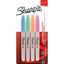 Sharpie Fine Permanent Markör Pastel Renkler 4'Lü