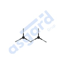 Viomi V5 V5 Pro Alpha 2 Pro Uyumlu 2 Yan Fırça Pkt-iasgf0001037