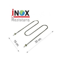 Semaver Rezistansı Düz 2000W 220V 30Cm