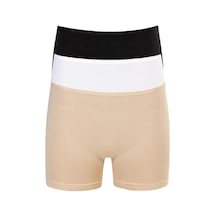 3 Lü Paket Şahin Bayan Likralı Short Boxer 30556 Çok Renkli 3 Lü Paket Şahin Bayan Likralı Short Boxer 30556 Çok Renkli