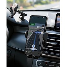 Araç Telefon Tutucu 360 Döner Otomatik Kilitli Uczzzzj02telefontutucu-2 Çok Renkli