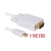 Mini Displayport To Vga Kablosu 4324P 3 Metre Thunderbolt Mac Çev