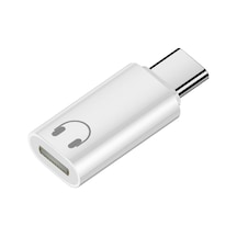 Usb-c - 8pin Lightning Kulaklık Adaptörü Hi-fi Ses Kalitesi Mikrofon Ve Kumanda Destekli