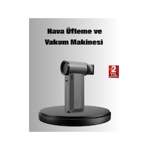 Çok Fonksiyonlu Şarjlı Hava Üfleme Ve Vakum Makinesi