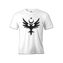 Arma - Çift Başlı Kartal Beyaz Erkek Tshirt