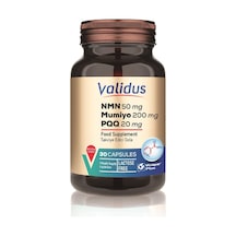 Validus Nmn 50 Mg + Mumiyo 200 Mg + Pqq 20 Mg 30 Kapsül