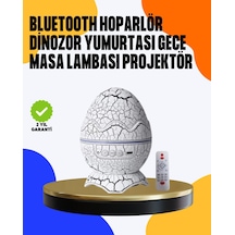 Yüksek Çözünürlüklü Led Galaksi Projektör + 19 Sesli Uyku Makinesi Beyaz