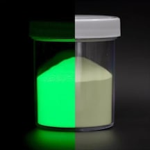 Karanlıkta Parlayan Fosfor Tozu - 20g Yeşil 0.2 L