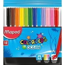 MAPED COLOR PEPS OCEAN KEÇELİ KALEM 12'L