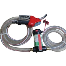 220 Volt Mazot Aktarma Pompası&5 Metre Telli Hortum&sayaçlı Taban