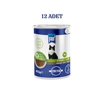Pawpaw Kuzulu Jöleli Yetişkin Kedi Maması 400 Gr X 12 Adet