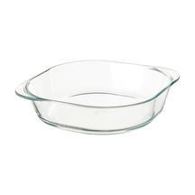 Fırın-servis Kabı, Cam, 24,5x24,5 Cm Açık Gri Fırın-servis Kabı, Cam, 24,5x24,5 Cm Açık Gri