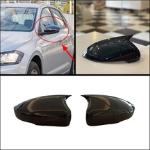 Volksavagen Polo 6r 2009-2014 Siyah Batman Ayna Kapagı