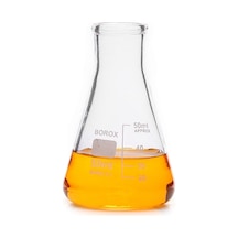 Erlen Cam Dereceli 50 Ml - Erlenmeyer Flask Borox Marka