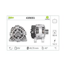 Valeo 439693 Sarj Dinamosu 5702a3 5702a4 5702c9