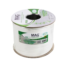 Mag Rg59 Fa Mini İnce Çiftli Twin Kablo 100metre