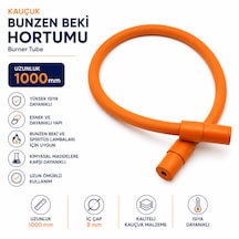 Kauçuk Bunzen Beki Hortumu 1000mm - Burner Tube