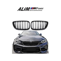 Bmw 2 Serisi F22 Piano Black Çift Çıtalı Panjur Uyumlu Bmw 2 Serisi F22 Piano Black Çift Çıtalı Panjur Uyumlu