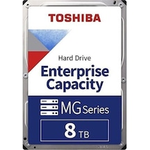 Toshıba Mg Enterprise 8 Tb 7200rpm 256mb 7/24 Rv Güvenlik Ve Nas Hdd