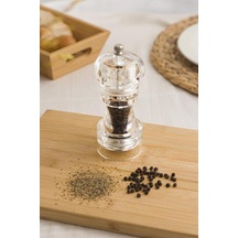 Akrilik Tuz - Karabiber Baharat Değirmeni Öğütücü 14 CM