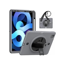 Apple İpad Pro 11 2020 Kılıf Strap-c Otterbox Tablet Kapak - Gri Tablet Kılıfı