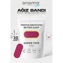 Health Ağız Bandı Pembe 30 Adet, Horlama Önleyici Ağız Kapama Hipoalerjenik Uyku Bandı