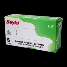 Beybi S Pudralı Muayene Eldiveni 100lü Go53/02938