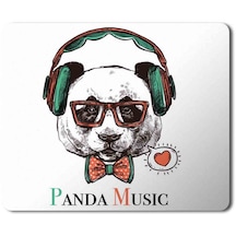 Panda Music Müzik Baskılı Mousepad Mouse Pad
