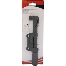 Rectus Mini Bisiklet Pompası Siyah 22cm