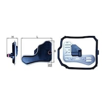 Renault Clio 3 Sanziman Filtresi 1.2 2006-2012 Mahle Hx148d
