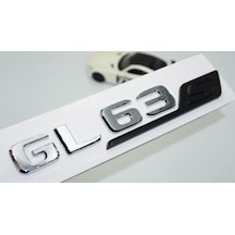 Dk Tuning Gl63s Bagaj Krom Siyah Abs Yazı Logo Benz İle Uyumlu