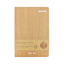 14x21 Spiralli Bambu Kapak Defter Çok Renkli