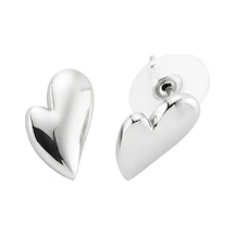 Altın Kaplama Çelik Küpe N11.20 Beyaz