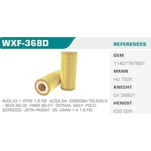 WINKEL WXF-368D WINKEL YAĞ FİLTRESİ BMW 3 BMW 5 BMW 7 ECO MANN Tİ
