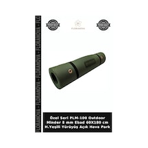 Özel Seri Plm-100 Outdoor Minder 8 Mm Ebad 60x180 Cm H.yeşili Yürüyüş Açık Hava Park Yeşil