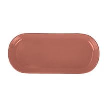 Keramika Kayık Tabak 26 Cm - 5 Adet Tarı Beyaz